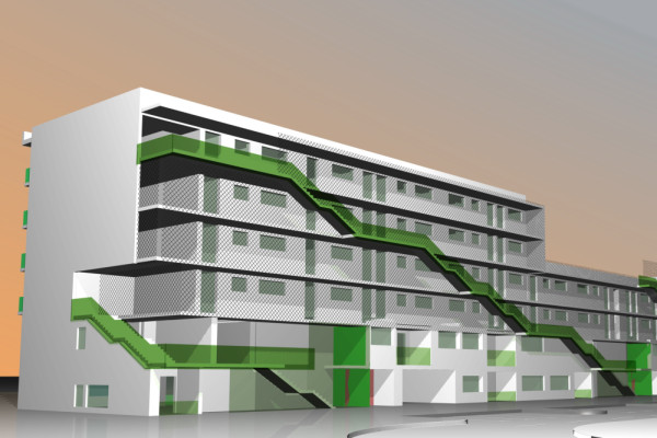 MULTYSTORY HOUSING D4 - 03.jpg, © Emil Moguš, Photographer: - MULTYSTORY HOUSING D4 - 03.jpg, © Emil Moguš, Photographer: -
