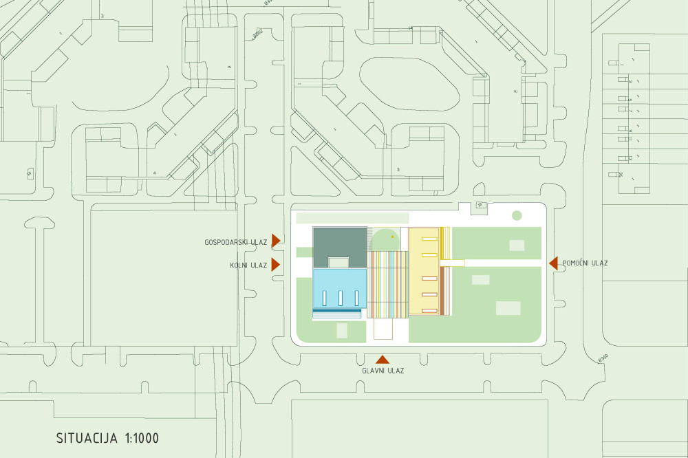 KINDERGARDEN BOROVJE_SITE PLAN.jpg, © Ksenija Lucija Pataran, Photographer: -