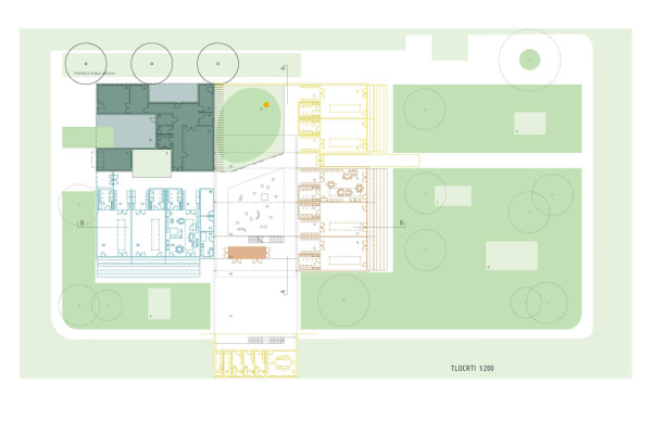 KINDERGARDEN BOROVJE_GROUNDFLOOR PLAN.jpeg, © Ksenija Lucija Pataran, Photographer: - KINDERGARDEN BOROVJE_GROUNDFLOOR PLAN.jpeg, © Ksenija Lucija Pataran, Photographer: -
